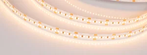 Лента MICROLED-M300-8mm 24V Warm2700 (8 W/m, IP20, 2216, 5m) (Arlight, Открытый)