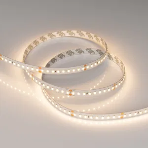 Лента RT-A144-10mm 24V Warm3000 (7.7 W/m, IP20, 2835, 5m) (Arlight, высок.эфф.200 лм/Вт)