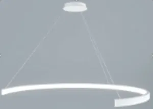 Люстра LED подвесная дуга D60CM "КУХНЯ стиль скандинавский" + димм/пульт