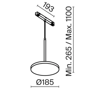 Трековый светильник Technical TR123-2-15W3K-B