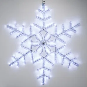 Фигура светодиодная ARD-SNOWFLAKE-M3-920x920-432LED White (230V, 27W) (Ardecoled, IP65, 1 год)