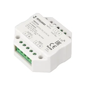 INTELLIGENT ARLIGHT Релейный модуль SMART-SWITCH-701-72-PS-IN (230V, 1x3A, 2.4G) (IARL, IP20 Пластик, 5 лет)