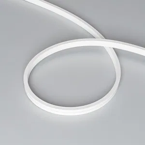 Лента герметичная MOONLIGHT-SIDE-A120-06x12mm 24V Warm3000 (9.6 W/m, IP65, 5m, wire x2) (Arlight, Вывод прямой, 3 года)