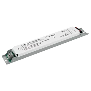 Блок питания ARV-24060-LONG-PFC-1-10V-A (24V, 2.5A, 60W) (Arlight, IP20 Металл, 5 лет)