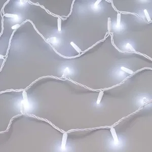 Светодиодная гирлянда ARD-STRING-CLASSIC-10000-WHITE-100LED-MILK-FLASH White (230V, 7W) (Ardecoled, IP65, 1 год)