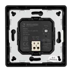 INTELLIGENT ARLIGHT Панель DALI-223-2G-DIM-IN-BLACK (BUS) (IARL, -)