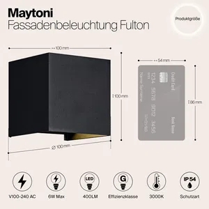 Архитектурная подсветка Outdoor O572WL-L6B