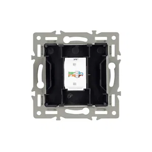 Механизм компьютерной розетки SCT-MPC1-PL-GR (RJ-45, CAT6) (Arlight, -)