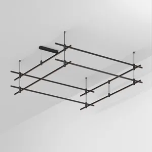 Основание ART-APRIORI-QUADRAT-2-ROD-400-2000x2000 (BK) (Arlight, IP20 Металл, 3 года)