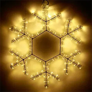 Фигура cветодиодная ARD-SNOWFLAKE-M7-450x375-108LED Warm (230V, 6.5W) (Ardecoled, IP65, 1 год)