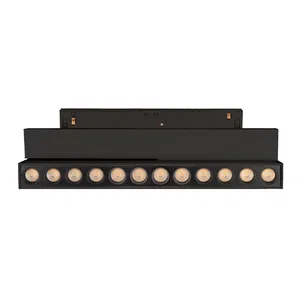 Светильник MAG-ORIENT-LASER-FOLD-S230-12W Warm3000 (BK, 30 deg, 48V) (Arlight, IP20 Металл, 5 лет)