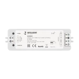 INTELLIGENT ARLIGHT Диммер SMART-SET-PWM-102-72-MIX-SUF White (12-24V, 2x5A, ПДУ RING 10кн, 2.4G) (IARL, Контроллер)