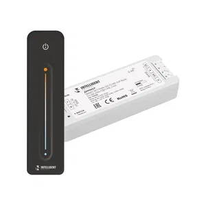 INTELLIGENT ARLIGHT Диммер SMART-SET-PWM-102-72-MIX-SUF Black (12-24V, 2x5A, ПДУ LINE, 2.4G) (IARL, Контроллер)