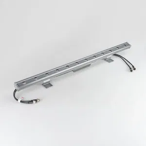 Светодиодный прожектор AR-LINE-1000L-48W-24V RGB-Day4000 (Grey, 15x45 deg, DMX512) (Arlight, Закрытый)