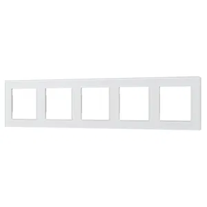 Рамка стеклянная FRM-GLARE-GS-5-WH (Arlight, -)