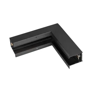 Коннектор угловой MAG-CON-4560-F-L90-INT (BK, внутренний) (Arlight, IP20 Металл, 5 лет)