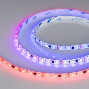 Лента герметичная DMX-SE-B60-10mm 12V RGB-PX3 (14 W/m, IP65, 5060, 5m) (Arlight, -)