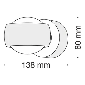 Настенный светильник (бра) Technical MOD072WL-L8W3K