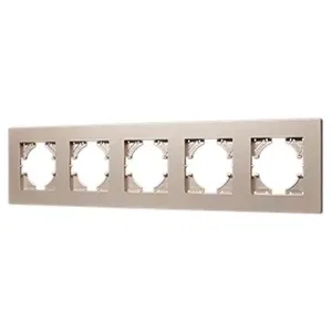 Рамка пластиковая FRM-PERIO-PL-5-GD (Arlight, -)