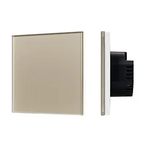 Выключатель сенсорный SWT-OMALI-S02-ZB-GD (250V, 10A, Zigbee) (Arlight, Стекло)