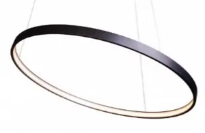 Люстра LED подвесной круг D60CM "СПАЛЬНЯ стиль лофт" + димм/пульт