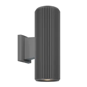 Уличный настенный светильник Outdoor O419WL-02GR