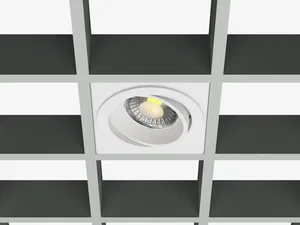Светильник HOKASU DOT Grilyato-100 Spin (RAL9003/38deg — 5K/20W)