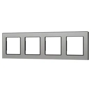 Рамка стеклянная FRM-GLARE-GS-4-GR (Arlight, -)