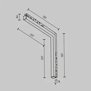 Трековый светильник Technical TR102-24W-DS-W