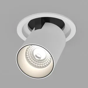 Светильник LTD-PULL-R100-10W Day4000 (WH, 24 deg, 230V) (Arlight, IP20 Металл, 5 лет)