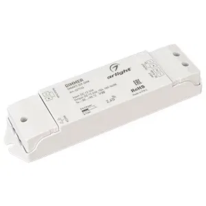 Диммер SMART-D9-DIM (12-24V, 1x15A, 2.4G) (Arlight, IP20 Пластик, 5 лет)