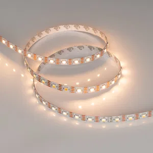 Лента SPI-B60-10mm 12V Warm2700-PX1-RAM (9.3 W/m, IP20, 5060, 5m) (Arlight, бегущий огонь)