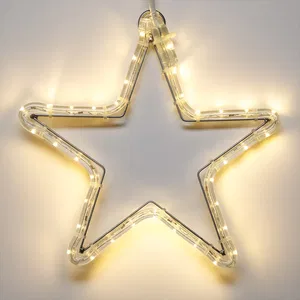 Фигура cветодиодная ARD-STAR-M1-295x275-36LED Warm (230V, 2.5W) (Ardecoled, IP65, 1 год)
