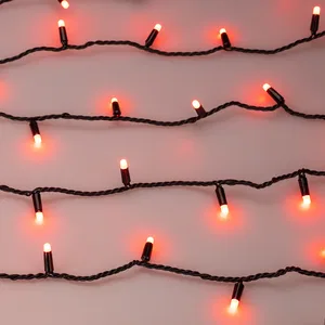 Светодиодная гирлянда ARD-STRING-CLASSIC-10000-BLACK-100LED-MILK-LIVE RGB-DMX (24V, 10W) (Ardecoled, IP65, 1 год)
