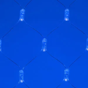 Светодиодная гирлянда ARD-NETLIGHT-CLASSIC-2000x1500-CLEAR-288LED Blue (230V, 18W) (Ardecoled, IP65)