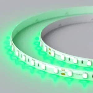 Лента RTW 2-5000SE 24V Green 2x (5060, 300 LED, LUX) (Arlight, 14.4 Вт/м, IP65)