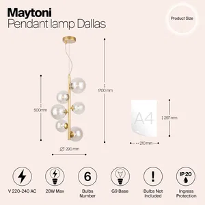 Подвесной светильник Maytoni MOD545PL-06G