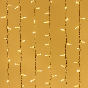 Светодиодная гирлянда ARD-CURTAIN-PRO-2000x3000-WHITE-760LED-STD WARM (230V, 70W) (Ardecoled, IP65)