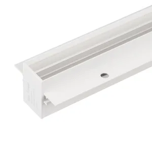 Трек встраиваемый MAG-TRACK-2538-FDW-1000 (WH, 5LN) (Arlight, IP20 Металл, 5 лет)