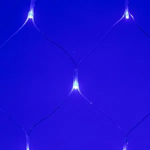 Светодиодная гирлянда ARD-NETLIGHT-HOME-1500x1500-CLEAR-150LED Blue (230V, 12W) (Ardecoled, IP20)