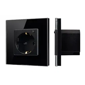 Розетка электрическая с Zigbee управлением SCT-OMALI-EUZB1-PL-BK (240V, 16A, Zigbee) (Arlight, -)