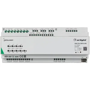 INTELLIGENT ARLIGHT Релейный модуль KNX-724-SW10-DIN (BUS, 24х10A) (Arlight, -)