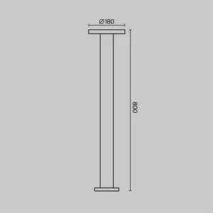 Ландшафтный светильник Outdoor O420FL-L12GF1