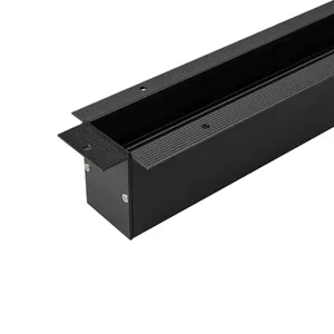 Трек встраиваемый MAG-TRACK-4560-F-2040 (BK) (Arlight, IP20 Металл, 5 лет)
