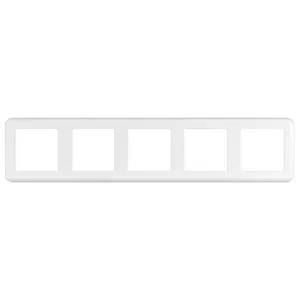 Рамка пластиковая FRM-VERSA-PL-5-WH (Arlight, -)