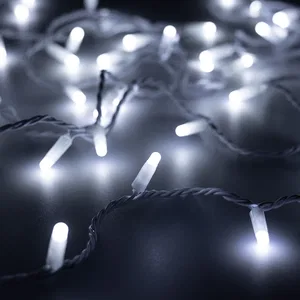Светодиодная гирлянда ARD-STRING-CLASSIC-1000-WHITE-100LED-MILK-PULSE White (230V, 7W) (Ardecoled, IP65, 1 год)