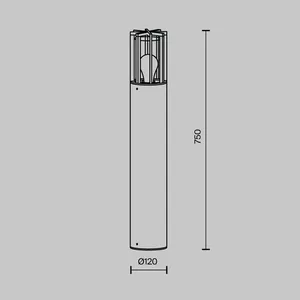 Ландшафтный светильник Outdoor O453FL-01GF
