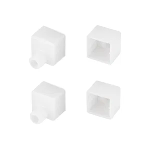 Заглушка WPH-FLEX-1616 WHITE с отверстием (Arlight, Силикон)