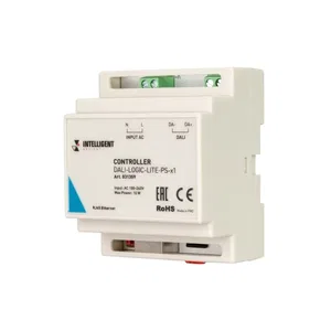 INTELLIGENT ARLIGHT Контроллер DALI-LOGIC-LITE-PS-x1 (230B, Ethernet) (IARL, IP20 Пластик, 2 года)