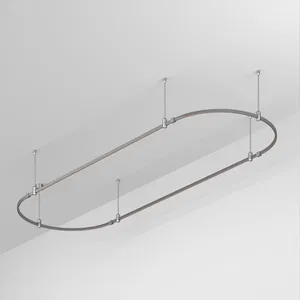 Основание ART-APRIORI-OVAL-ROD-400-3000x1000 (TN) (Arlight, IP20 Металл, 3 года)